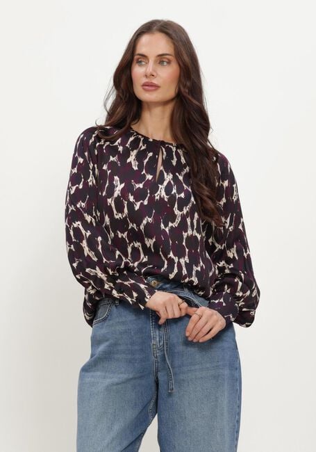Mehrfarbige/Bunte STUDIO ANNELOES Blusen Charleze animal top - large