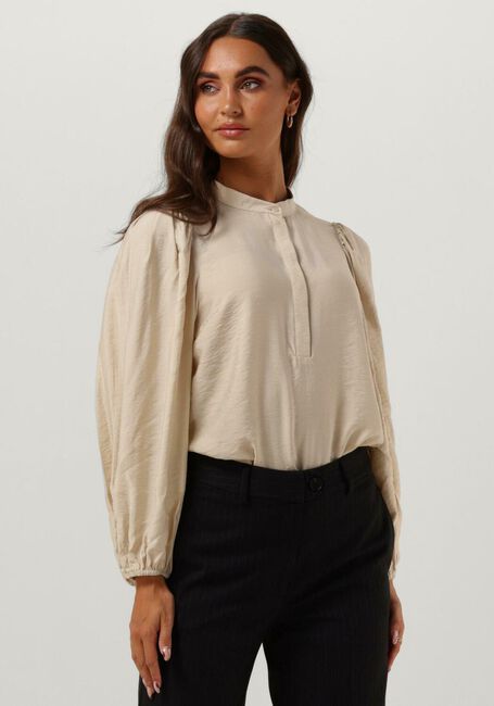 Beige MSCH COPENHAGEN Blusen MSCHMEREDY TOP - large