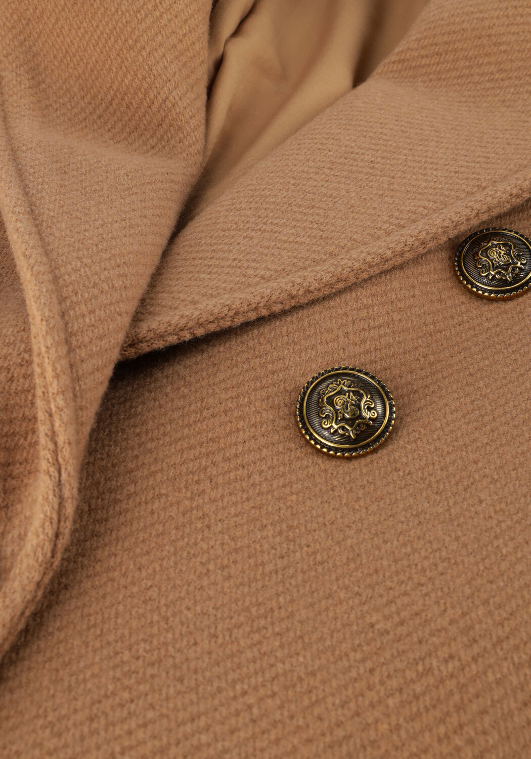 Camelfarbene LIU JO M&auml;ntel CAPPOTTO LUNGO - large