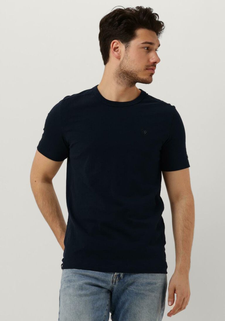 dunkelgrau cast iron t-shirt short sleeve r-neck organic cotton slub essential