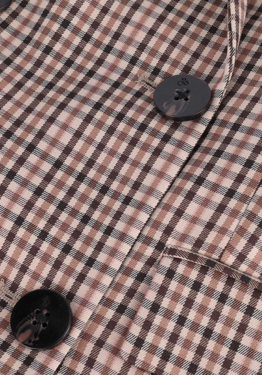 Mehrfarbige/Bunte SCOTCH & SODA Blazer DOUBLE BREASTED TAILORED BLAZER IN YARN DYE CHECK - large