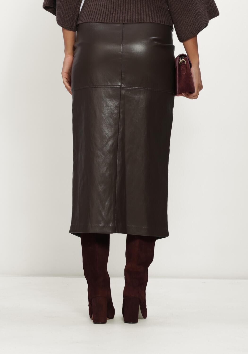 Braune CO'COUTURE Midirock GITTCC ASYM FLOOR SKIRT - large
