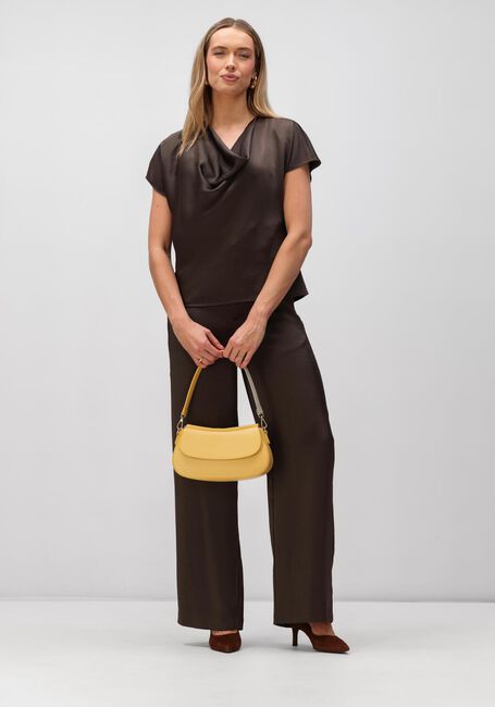 Braune NOTRE-V Blusen NV-HINKE WATERFALL - large