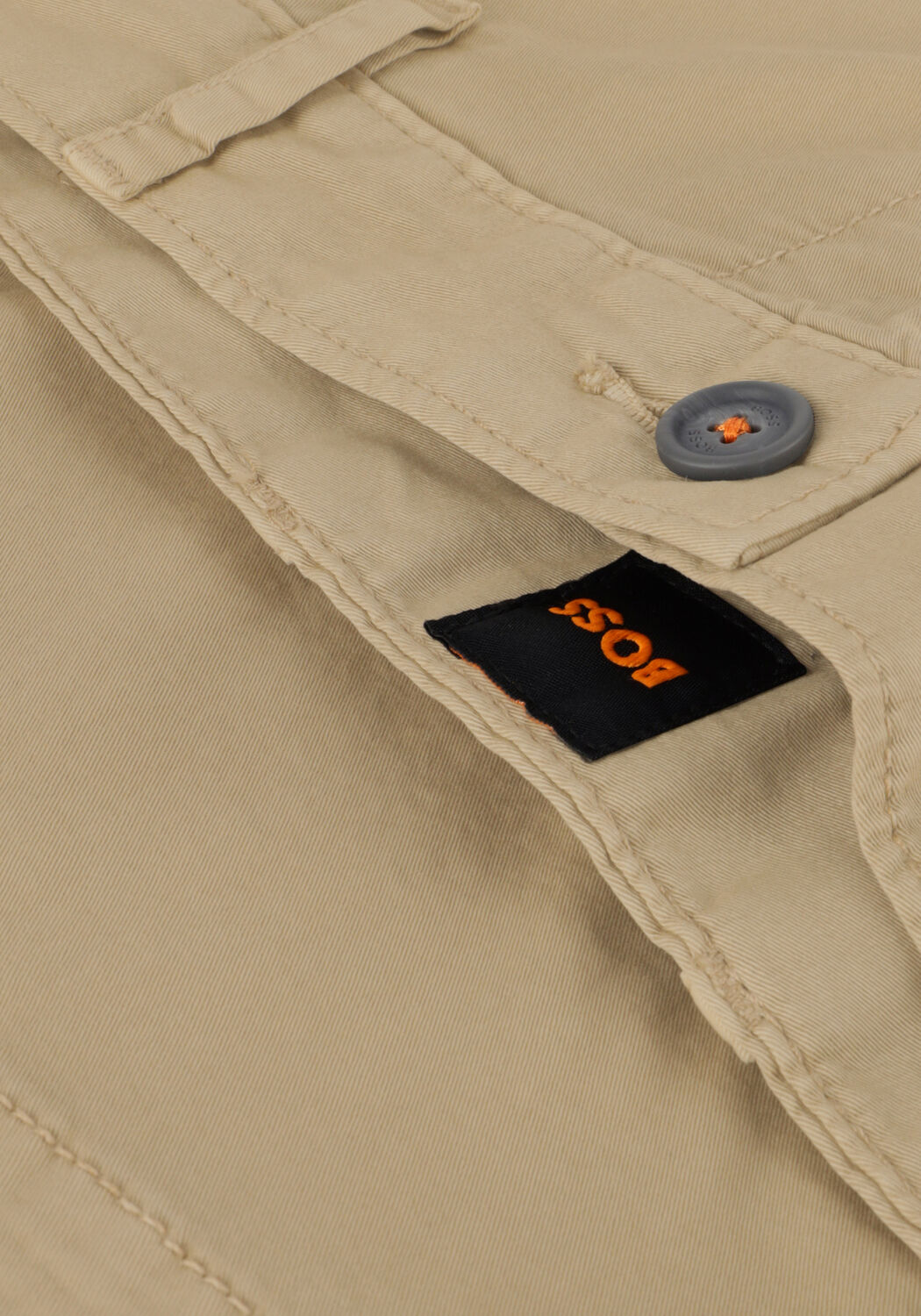 Beige BOSS Kurze Hose SCHINO-SLIM SHORT ST - large