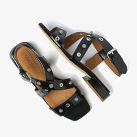 Schwarze VIA VAI Sandalen GIGI POLLY - medium