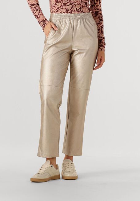 Goldfarbene LOUIZON Lange Hosen MAKANA - large