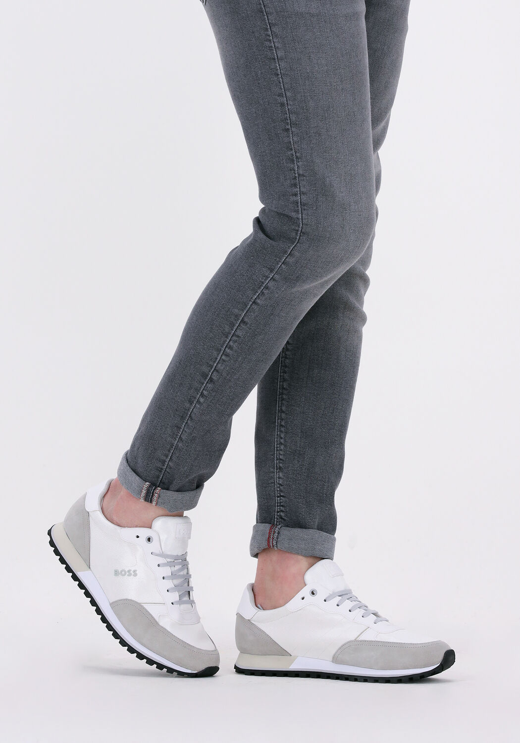 Wei&szlig;e BOSS Sneaker Low PARKOUR-L RUNN - large