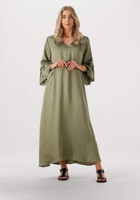 Olive NEMA Maxikleid N141 - large