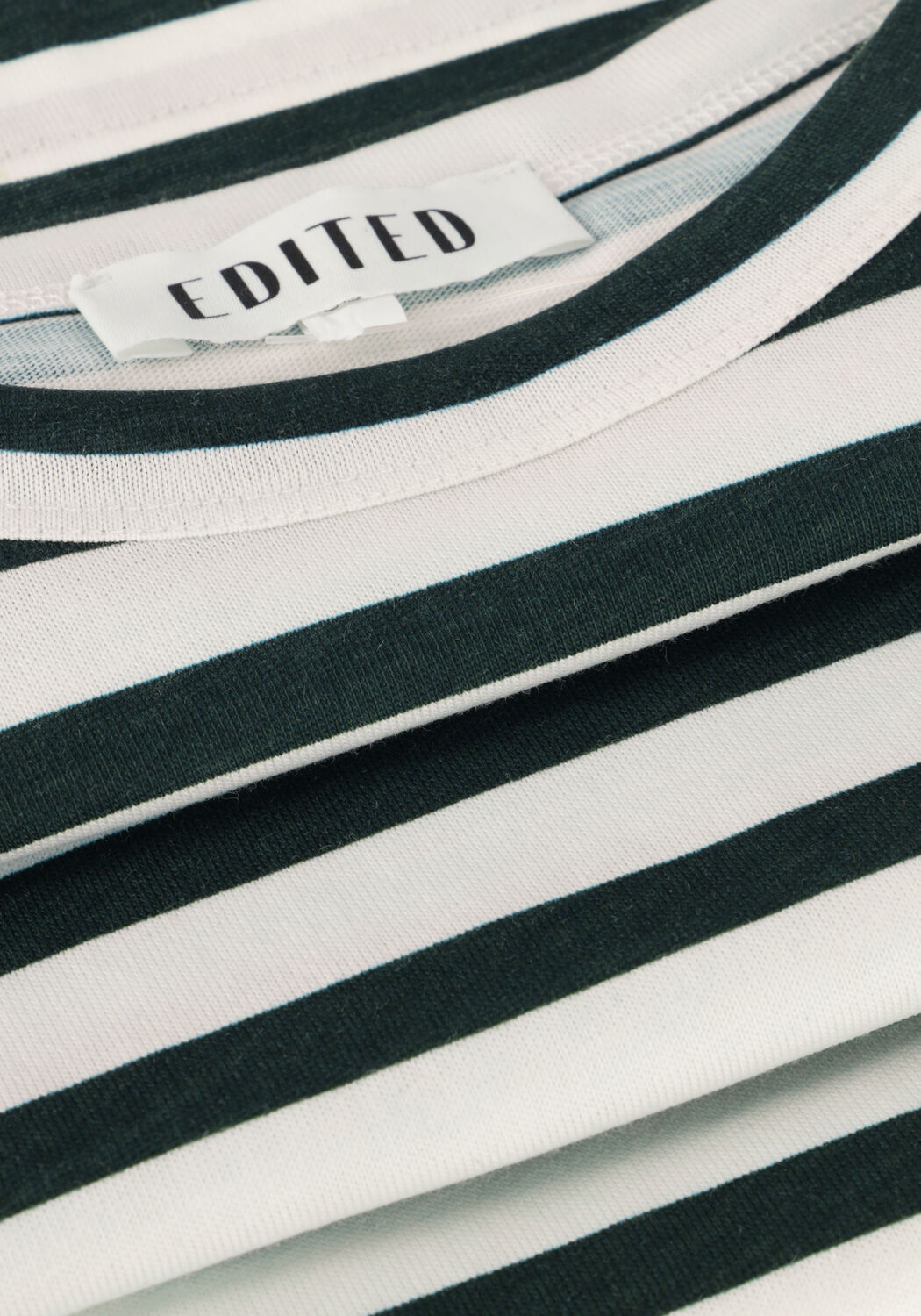 Schwarze EDITED T-shirt VERLEE LONGSLEEVE - large