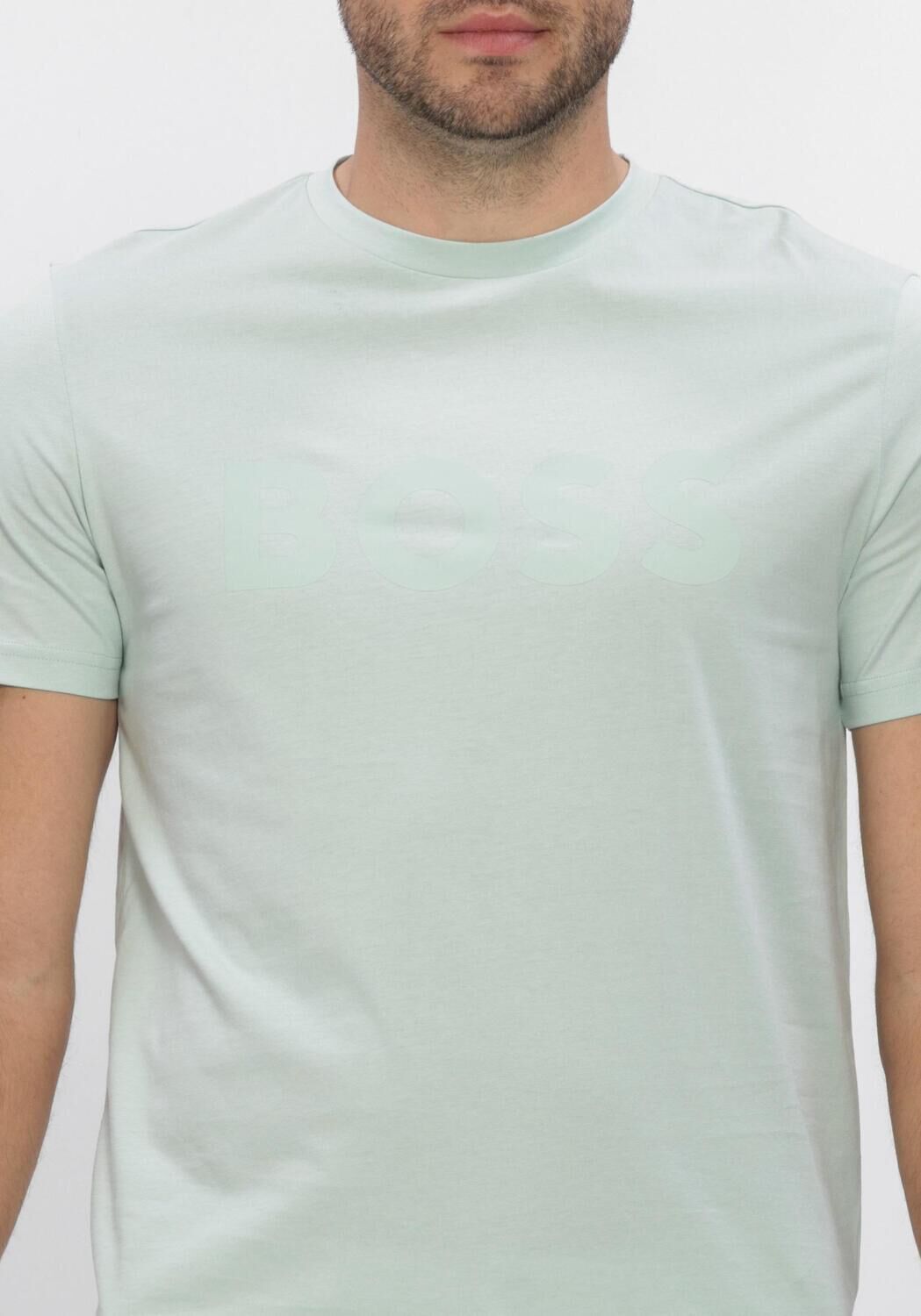 Gr&uuml;ne BOSS ORANGE T-shirt THINKING_1 - large