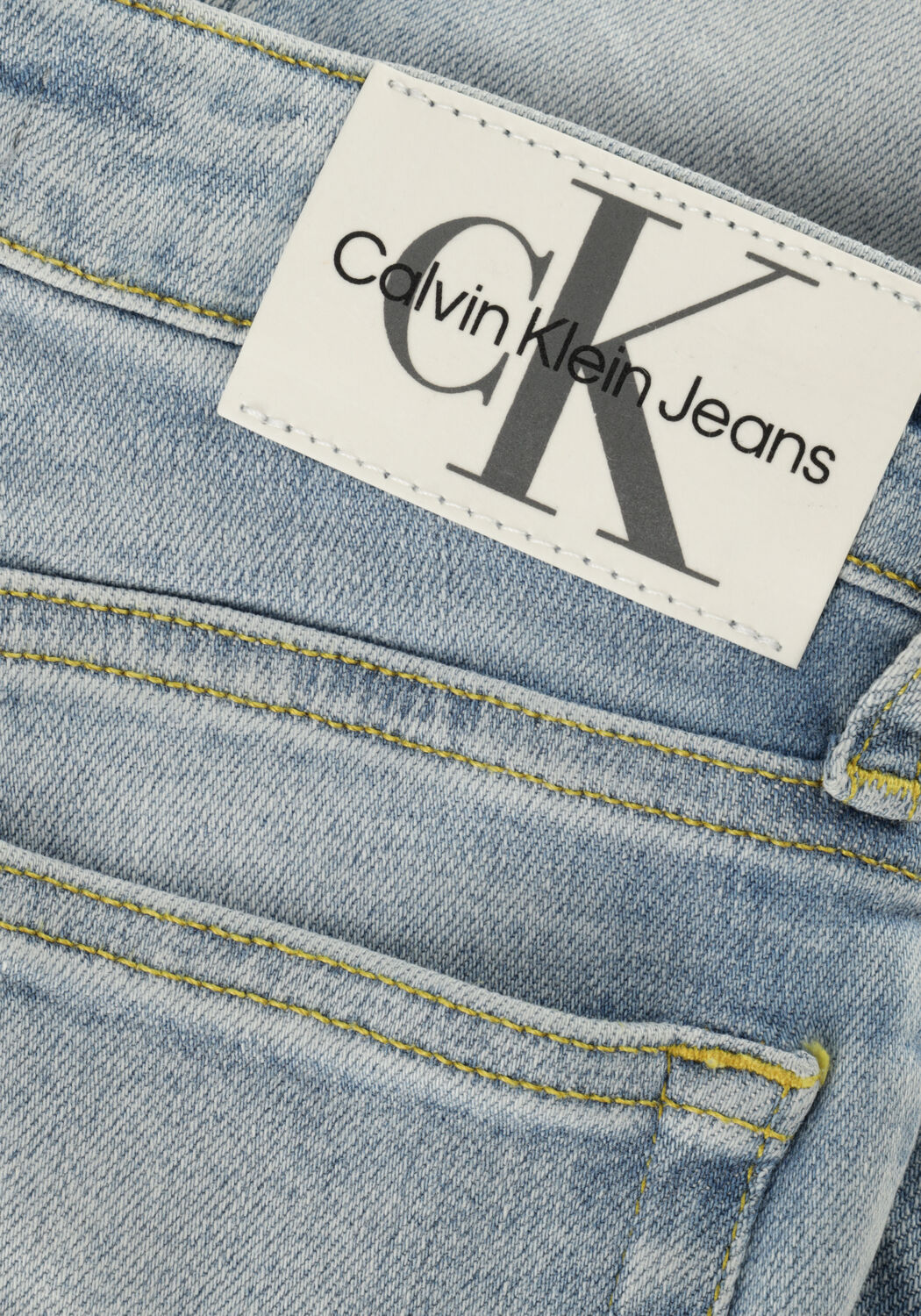 Blaue CALVIN KLEIN Skinny jeans SLIM CHALKY BLUE - large