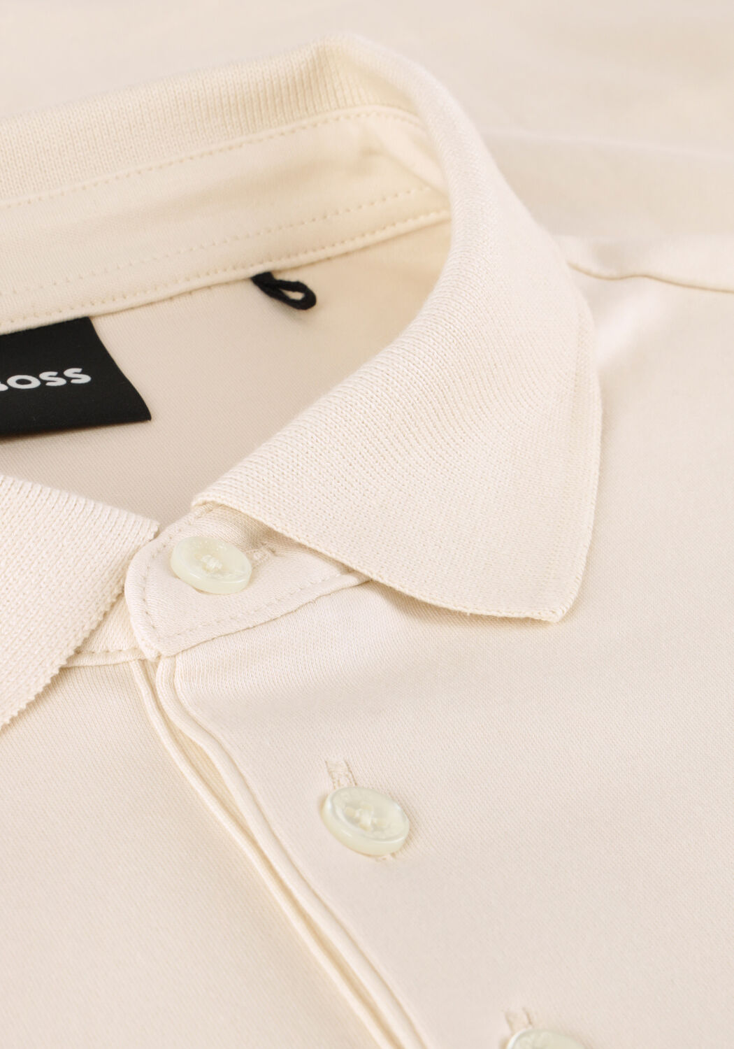 Ecru BOSS BLACK Polo-Shirt PADO 30 - large