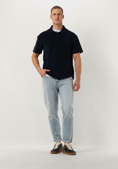 Dunkelblau ANERKJENDT Polo-Shirt AKKIKKI S/S FROTTE POLO TEE - large