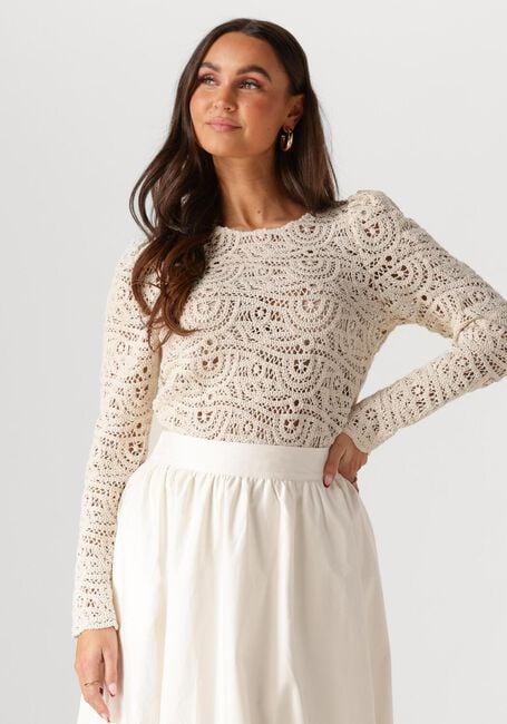 Beige COPENHAGEN MUSE Pullover KARLA BLOUSE - large