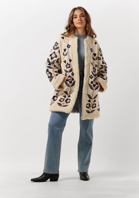 Ecru FABIENNE CHAPOT M&auml;ntel SAMIR COAT - large