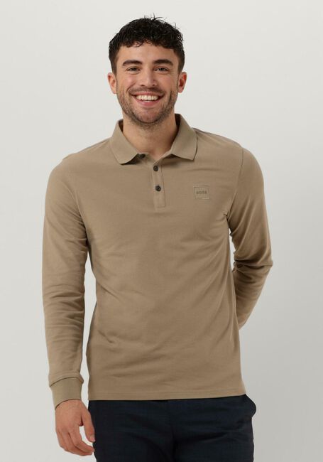 Beige BOSS ORANGE Polo-Shirt PASSERBY - large