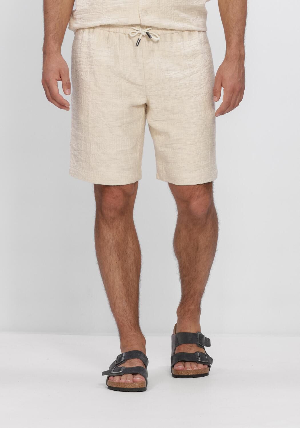 Ecru JC RAGS Kurze Hose SHORT ANDY STRUCTURE - large