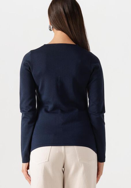 Dunkelblau NEO NOIR Blusen TELLER KNIT BLOUSE - large