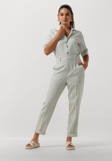 Blaue VANILIA Jumpsuit WAFEL SHORTSLEEVE - large