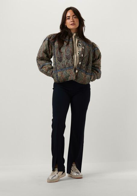 Camelfarbene ANTIK BATIK Wattierte Jack HIDA JACKET - large