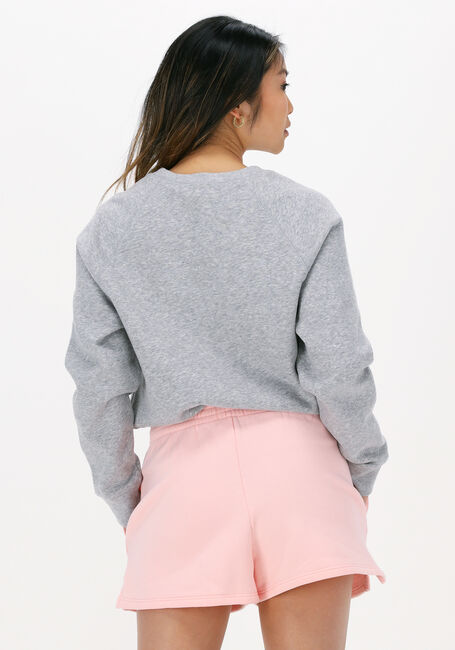 Graue UGG Sweatshirt W MADELINE FUZZY LOGO CREWNECK - large