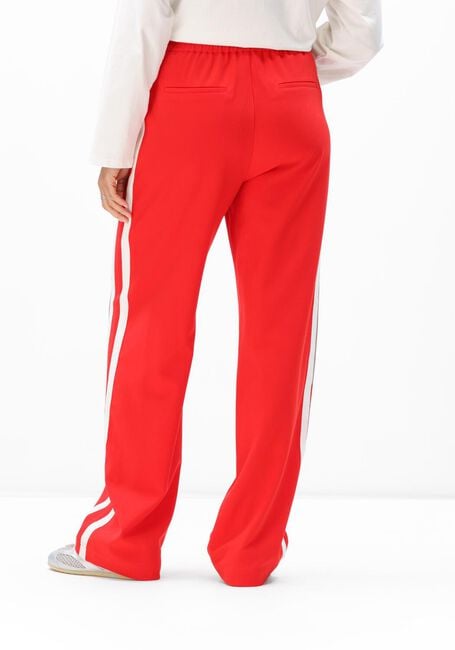 Rote ALIX THE LABEL Hosen LADIES WOVEN STRASS STRIPE PANTS - large