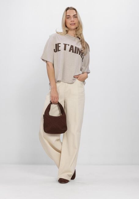Sand AIMEE THE LABEL Tops & T-shirts SELARAHS T-SHIRT PRINT - large