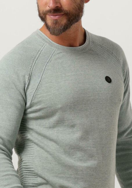 Grüne CAST IRON Pullover CREWNECK COTTON HEATHER PLATED CREWNECK - large