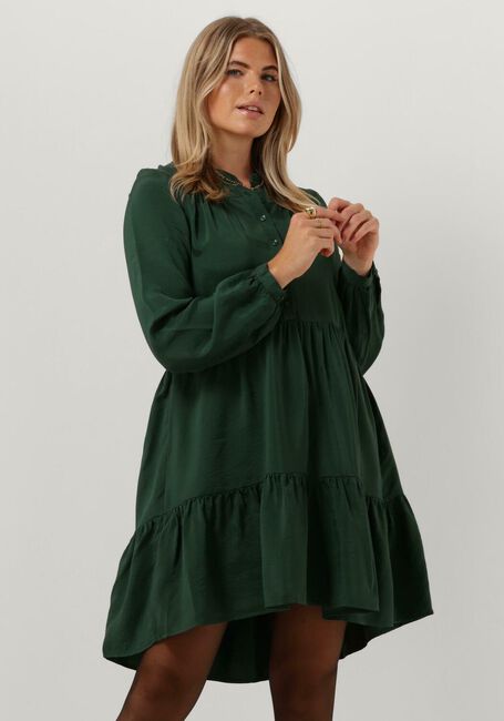 Grüne BY-BAR Minikleid NONO SATIN STRIPE DRESS - large