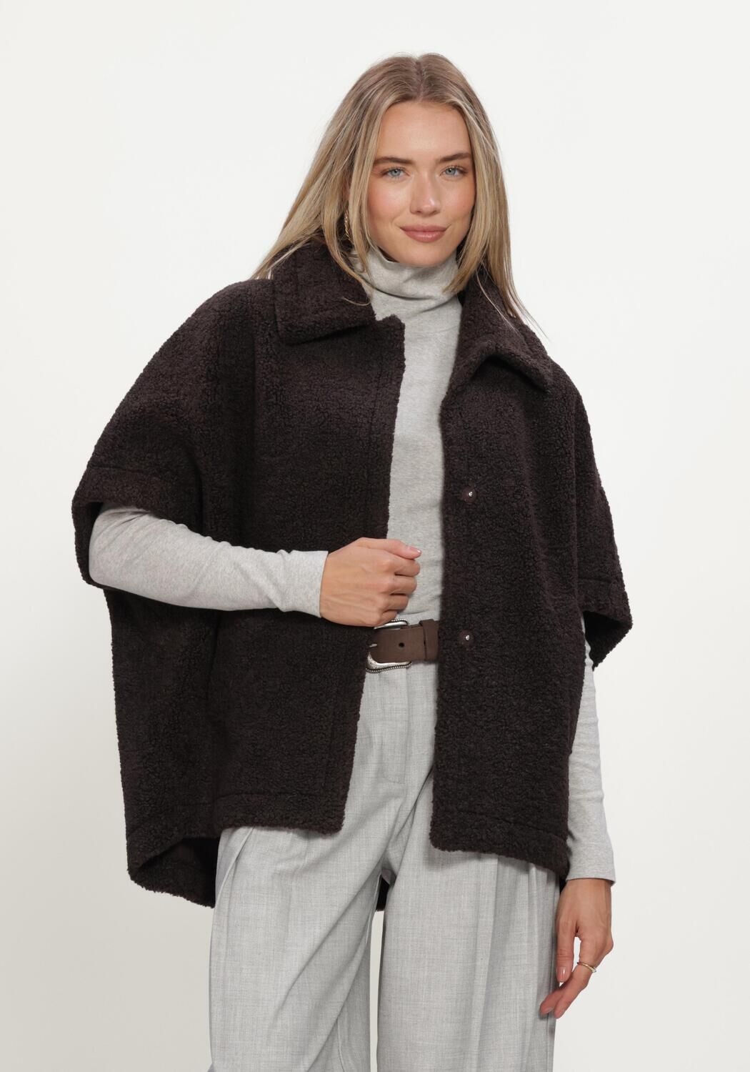 Braune KNIT-TED Jacken TAM JACKET - large