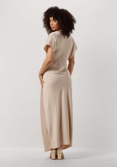 Goldfarbene NEO NOIR Maxikleid ANDREA HEAVY SATEEN DRESS - large