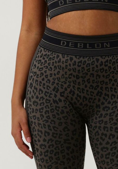Schwarze DEBLON SPORTS Legging JISKA SEAMLESS LEGGINGS - large