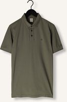 Grüne CAST IRON Polo-Shirt SHORT SLEEVE POLO POPCORN Grüne CAST IRON Polo-Shirt SHORT SLEEVE POLO POPCORN - medium