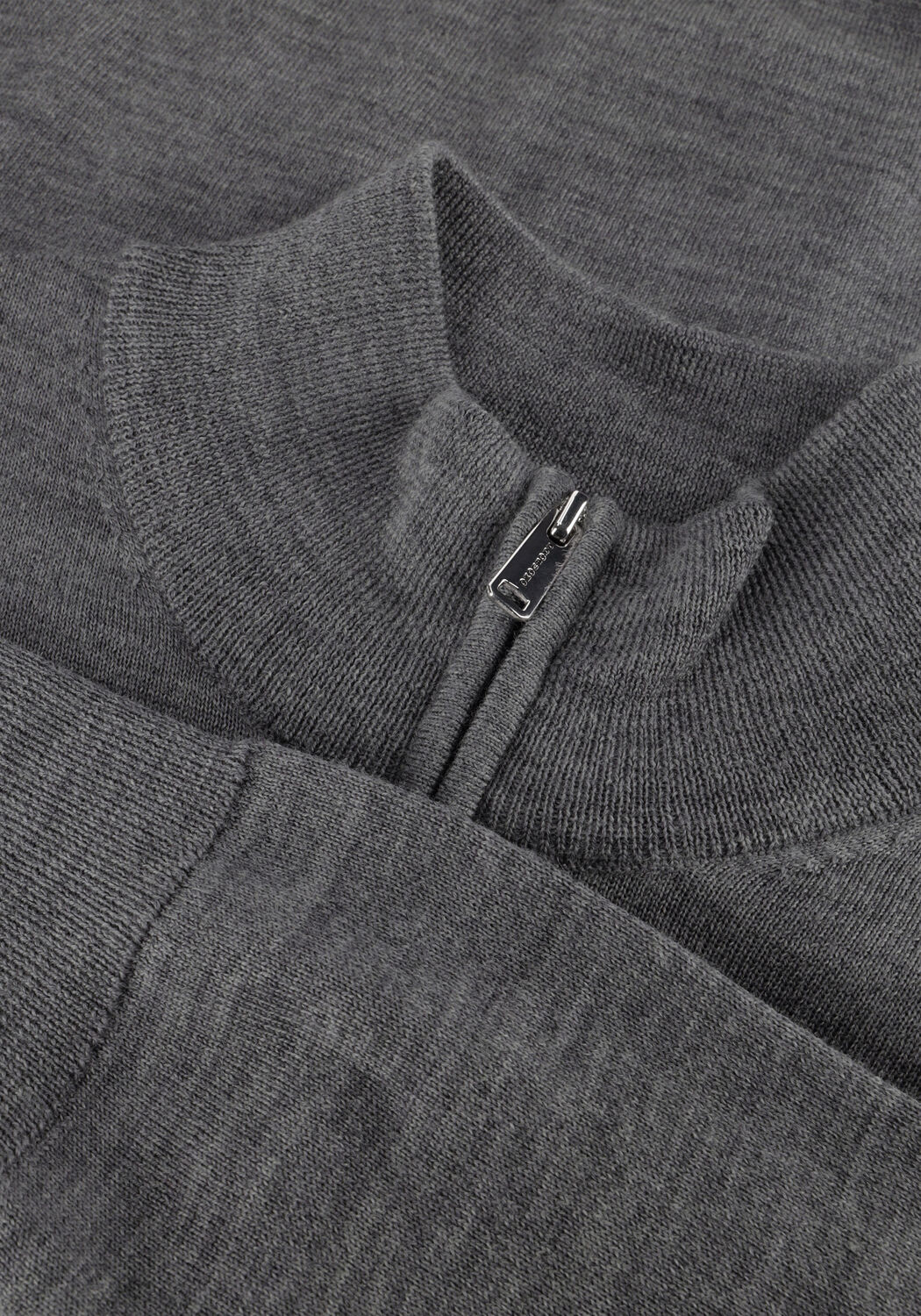 Graue PROFUOMO Pullover PULLOVER HALF ZIP MERINO - large