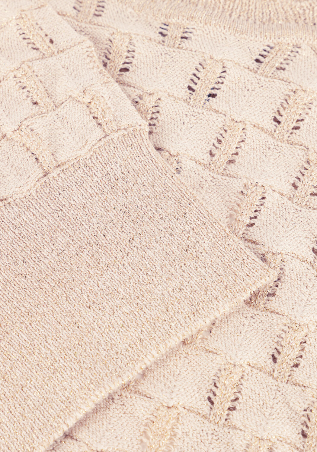 Sand OBJECT Top OBJSOLEJMA RE 2/4 PULLOVER - large