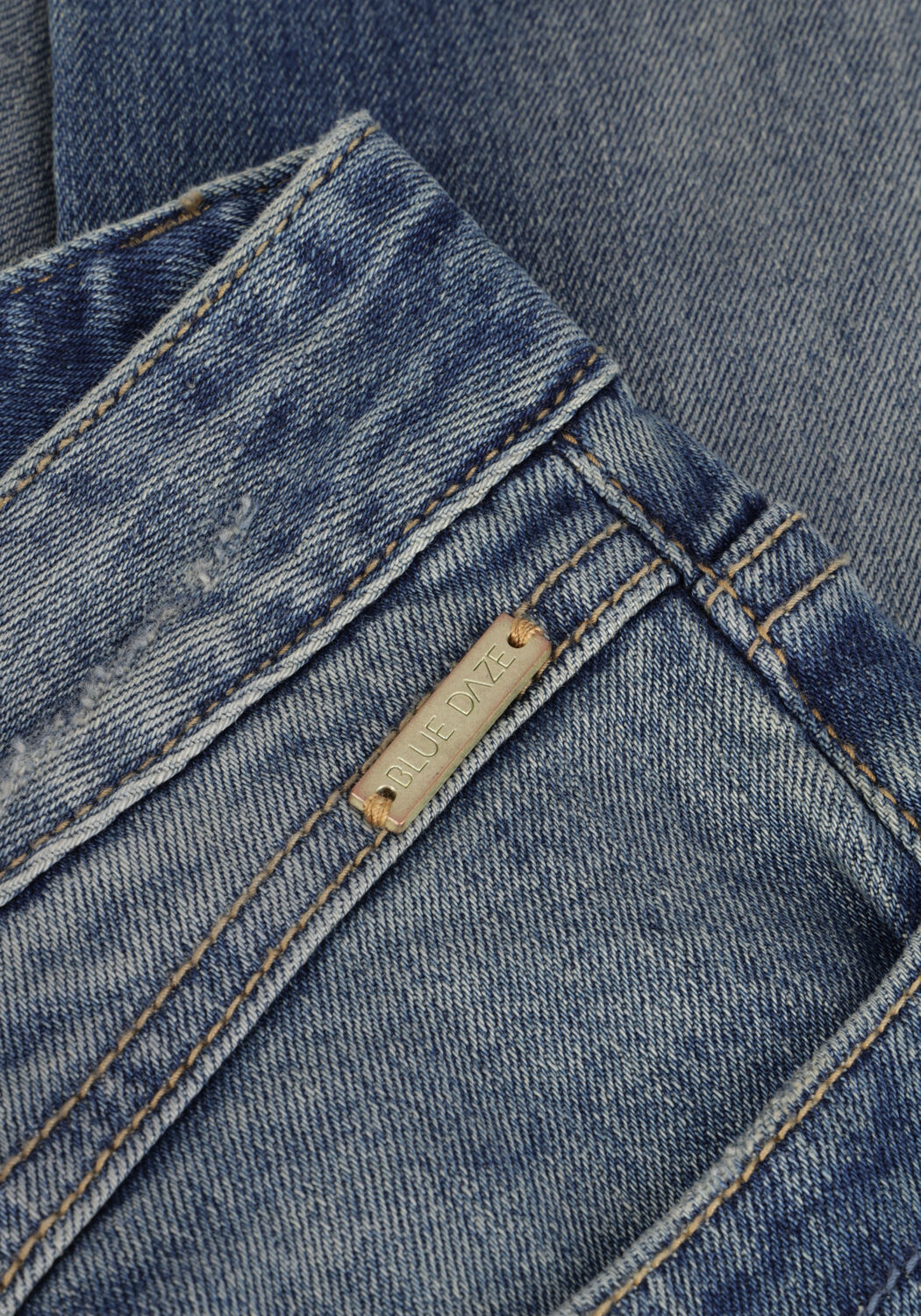 Blaue SUMMUM Straight leg jeans TAPERED LOOSE PANTS LIGHT WEIGHT COTTON - large