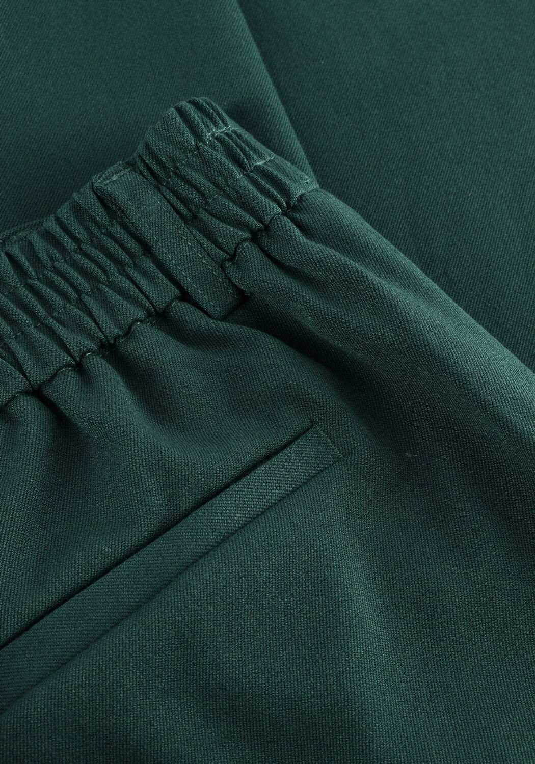 Dunkelgr&uuml;n OBJECT Weite Hose OBJLISA WIDE PANT - large