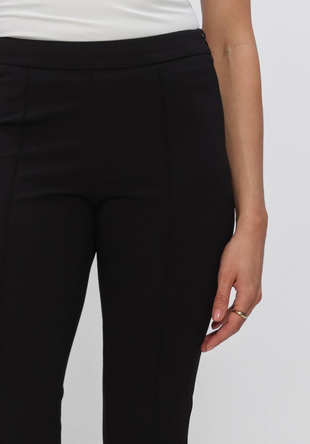 Schwarze CO'COUTURE Hosen CATJACC CAPRI LL PANT - large