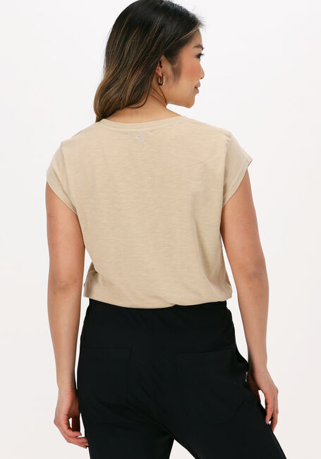 Sand CC HEART T-shirt BASIC V-NECK TSHIRT - large