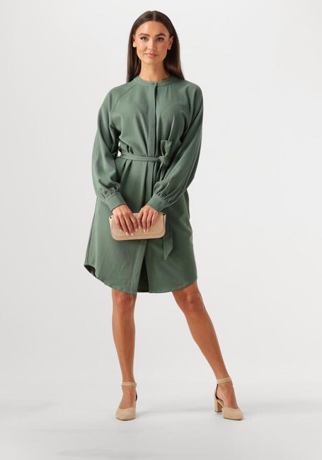 Grüne ANOTHER LABEL Minikleid DENICE DRESS L/S - large