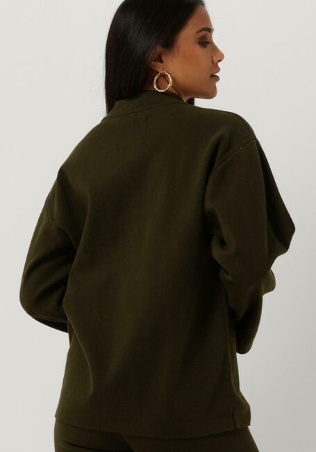 Dunkelgrün ANOTHER LABEL Pullover LUKTAR KNITTED PULL L/S - large