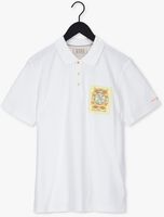 Weiße SCOTCH & SODA Polo-Shirt TOWELING POLO CONTAINS ORGANIC COTTON