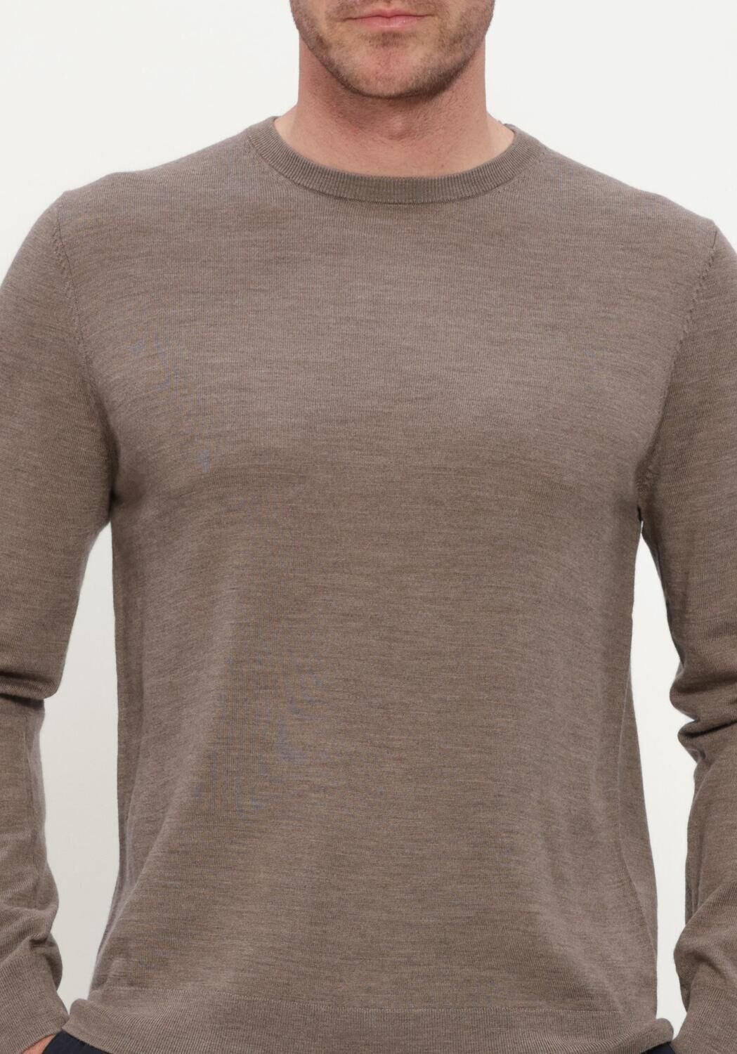 Taupe PROFUOMO Pullover PULLOVER CREW NECK EXTRAFINE MERINO - large