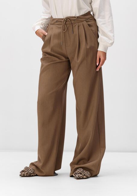 Braune HAUTE L'AMITI&Eacute; Jogginghose MICHELLE TAILOR TIE TALL PANT - large