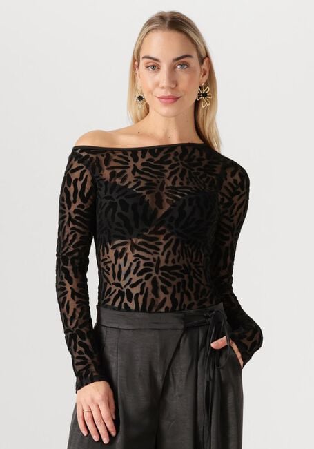 Schwarze REFINED DEPARTMENT Tops & T-shirts ELLY - large