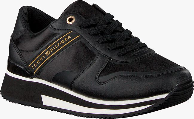 Schwarze TOMMY HILFIGER Sneaker low MIXED ACTIVE CITY SNEAKER - large