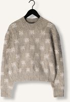 Taupe STUDIO AR Pullover ALYSSA BRUSHED KNIT Taupe STUDIO AR Pullover ALYSSA BRUSHED KNIT - medium