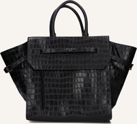 Schwarze LIEBESKIND Handtasche LORA CROCO SATCHEL L Schwarze LIEBESKIND Handtasche LORA CROCO SATCHEL L - medium