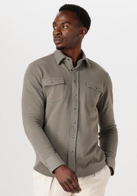 Grüne PROFUOMO Casual-Oberhemd OVERSHIRT WESTER - large