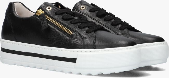 Damen Gabor Gympen Gabor Sneaker High Glattleder Schwarz Gabor Mid